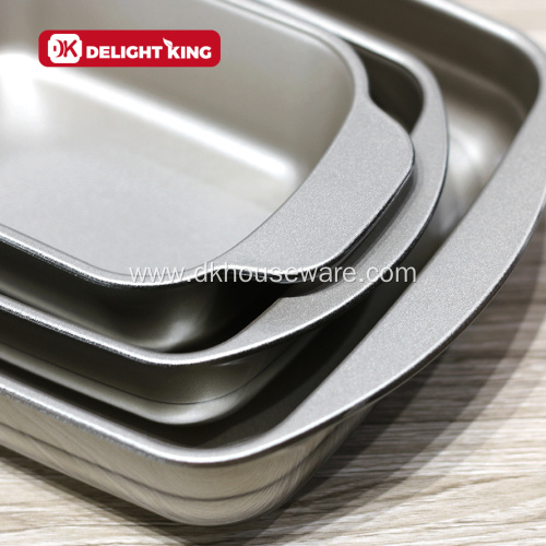 Organic Silicone Color Coating Glass Nonstick Bakeware